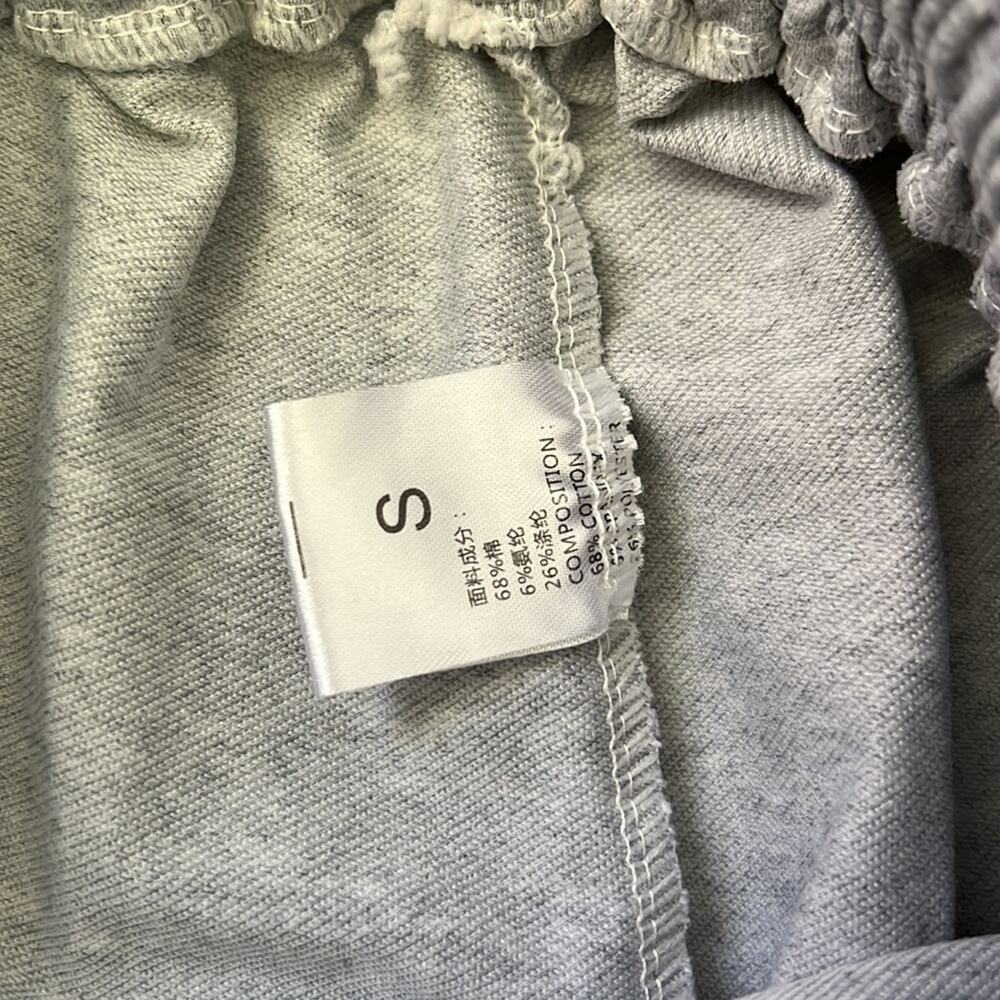 Heathered Gray Soft Jogger Drawstring Sweatpants With Pockets - Picture 7 of 12